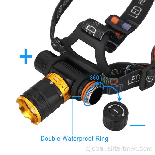 Underwater Flashlight Hot 10w Xml T6 Led Bulb Ultra Bright Head Torch Waterproof Diving Flashlight Supplier